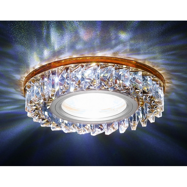 Светильник точечный Ambrella Декоративные Кристалл Led+mr16 S255 BR