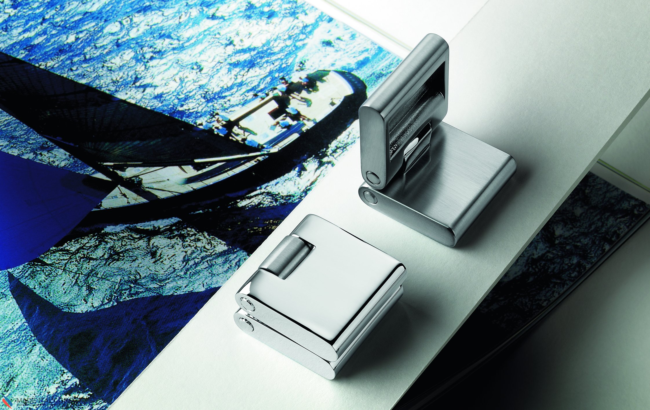 Ручка кнопка модерн COLOMBO DESIGN F511-CM матовый хром