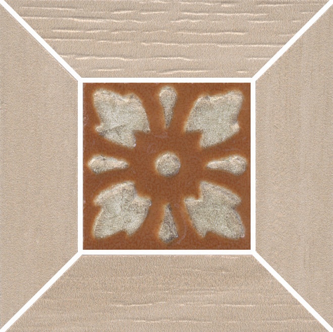 Вставка Kerama Marazzi Слим Вуд наборный ID79 9,6х9,6