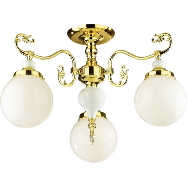 Люстра потолочная N-Light 145-03-33 золото