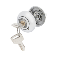 Завертка сантехническая Ajax (Аякс) с фиксацией ключом BK6.FIX.JR CP-8 хром