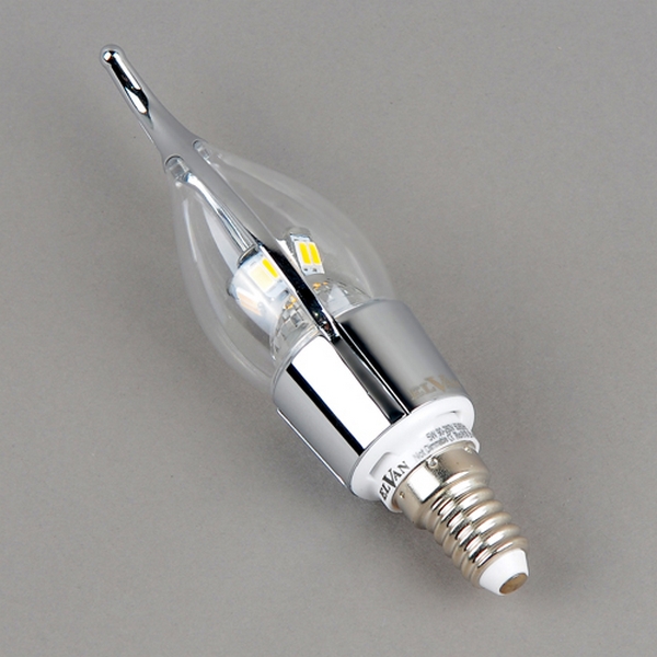 Лампочка светодиодная Elvan E14-5W-6000K-Q100A-SL