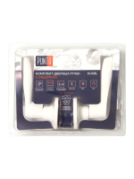 Ручка Punto (Пунто) защелка DK610/BL WH-PS (без фик.) белый