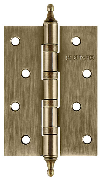 Петля универсальная Fuaro 4BB/A/BL 100x75x2,5 AB (бронза) БЛИСТЕР