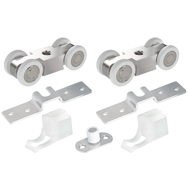 Комплект роликов для раздвижных дверей Punto Soft LINE 45/4
