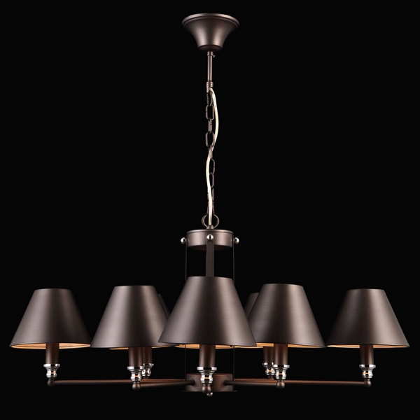 Люстра подвесная Natali Kovaltseva Marquis 81000-8C GRAY BRASS