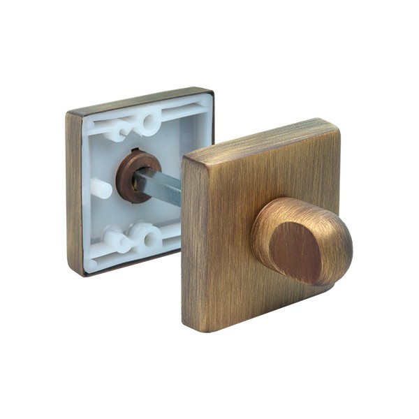 Завертка дверная сантехническая Morelli Luxury ECO LUX-WC-Q CAFFE