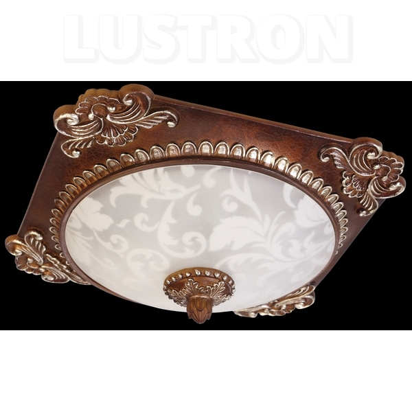 Светильник потолочный прямоугольный Natali Kovaltseva VENICE II 11364/3C ANTIQUE