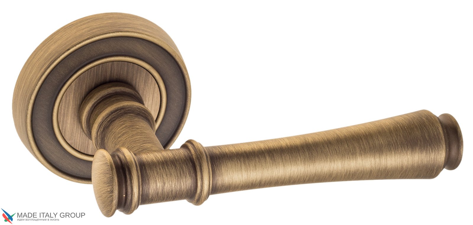 Дверная ручка Venezia "CALLISTO" D6 матовая бронза