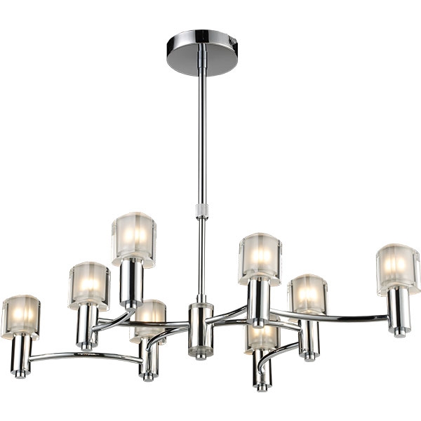 Потолочная люстра N-Light Q9132 Q9132/8A хром