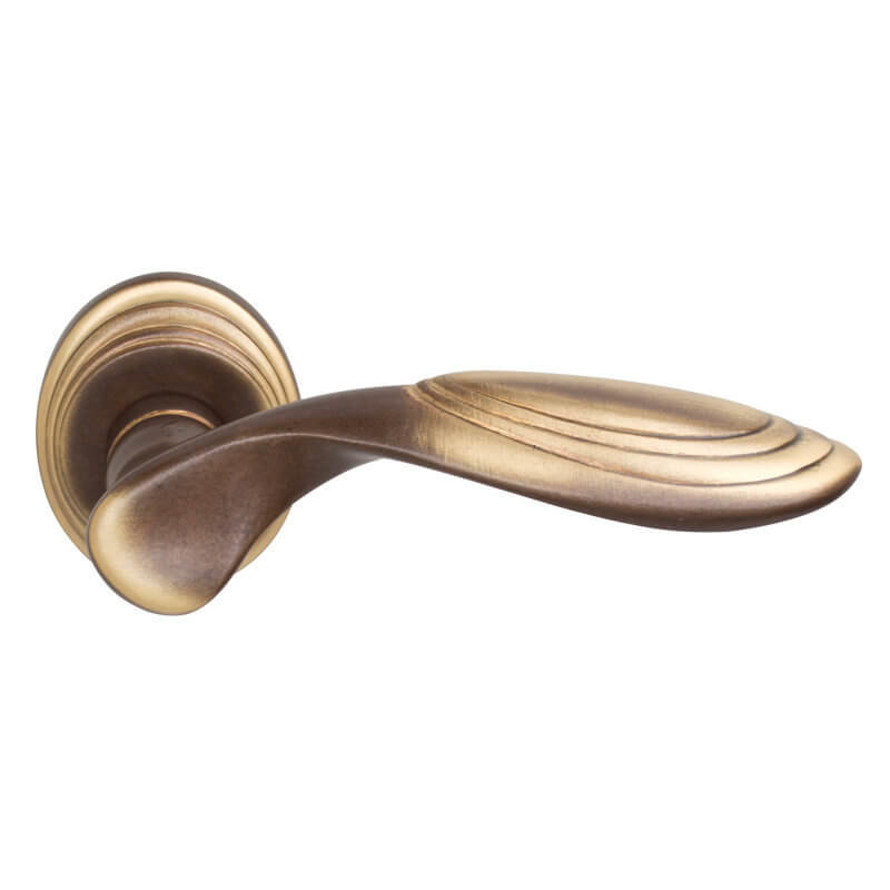 Ручка дверная на круглом основании Colombo Cameo DB41 BR бронза R ф/з