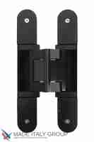 Kubica 2810 DXSX, NO универсальная петля, цвет МАТОВЫЙ ЧЕРНЫЙ (100 kg)