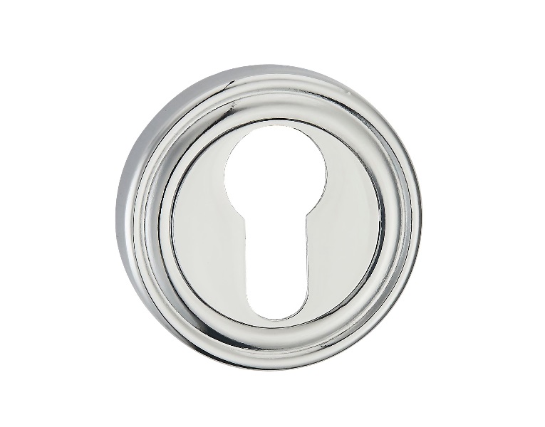 Накладка на цилиндр RENZ INET 16 CP хром блест.