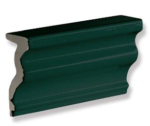 Плитка керамическая Tonalite Diamante Verdone бордюр 8х15