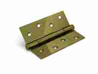 Комплект 10 шт. - Петля дверная стальная универсальная Fuaro 2BB 100x75x2,5 WAB (мат. бронза)