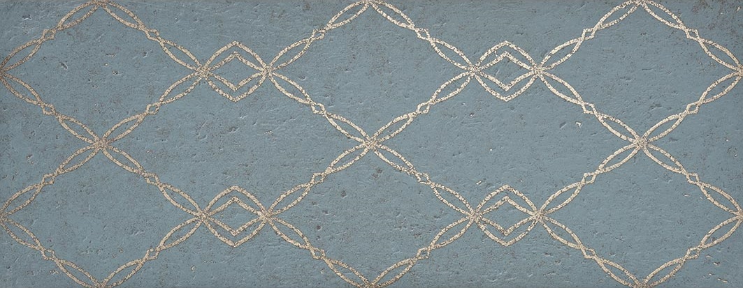 Плитка керамическая La Platera Goldstone Teal Chain 35х90