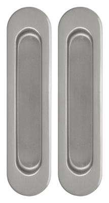 Ручки купе для раздвижных дверей Armadillo SH010-SN-3 матовый никель