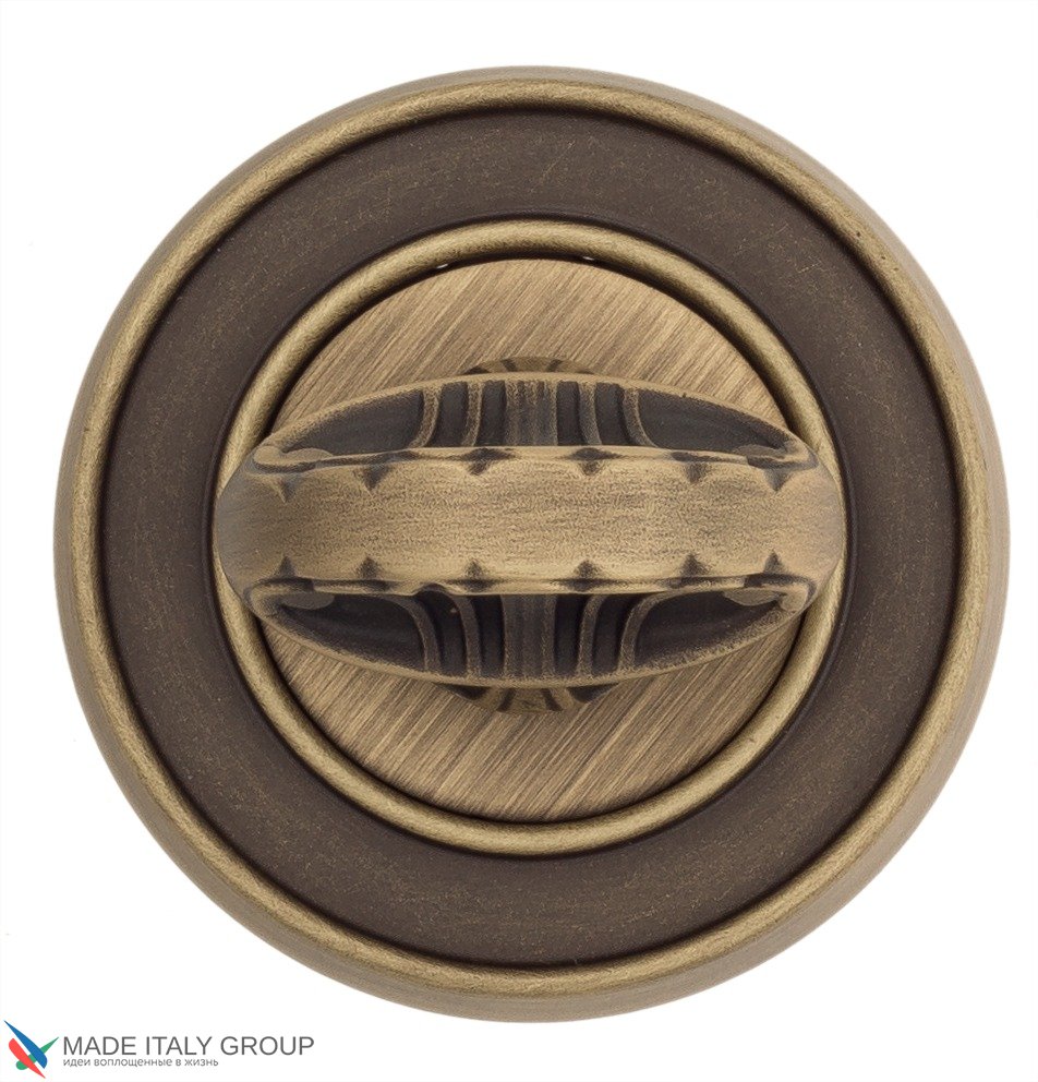 Фиксатор поворотный Venezia WC-4 D6 матовая бронза