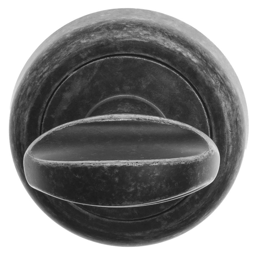 Завертка дверная сантехническая Venezia WC-2 D1 античное серебро