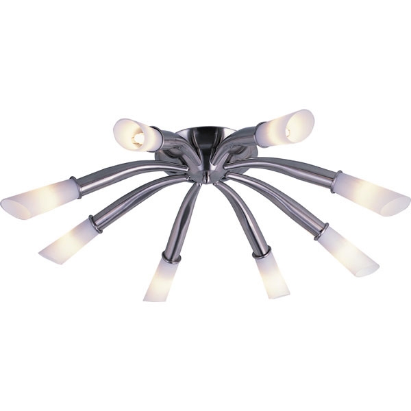 Потолочная люстра N-Light PX-0449 PX-0449/8B satin chrome