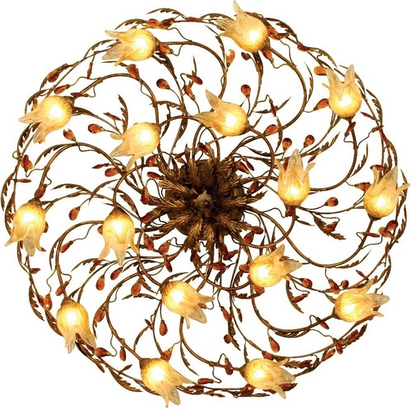 Потолочная люстра N-Light 90327 90327/16CA