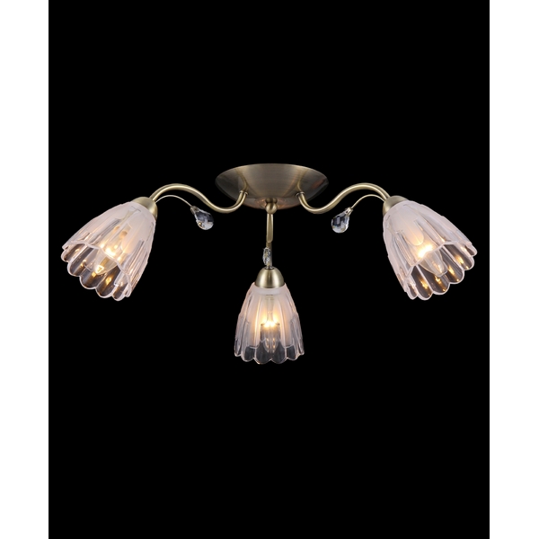 Потолочная люстра Natali Kovaltseva 11433 11433/3С ANTIQUE