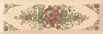 Плитка керамическая Gracia Ceramica Metro Gzhel 06 декор 10х30