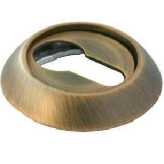 Накладка дверная с круглым основанием под цилиндр Morelli MH-KH Cofe кофе