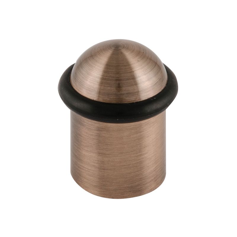 Ограничитель дверной напольный НОРА-М 117 медь старая