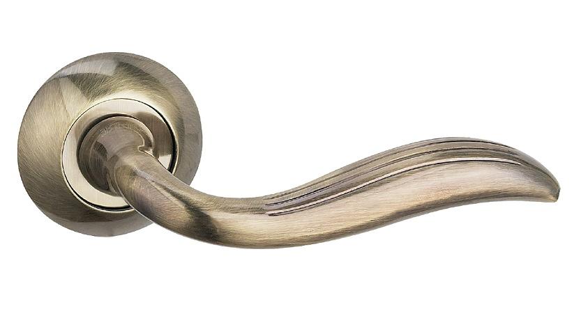 Ручка дверная межкомнатная Bussare Passado A-35-10 Ant. Bronze античная бронза