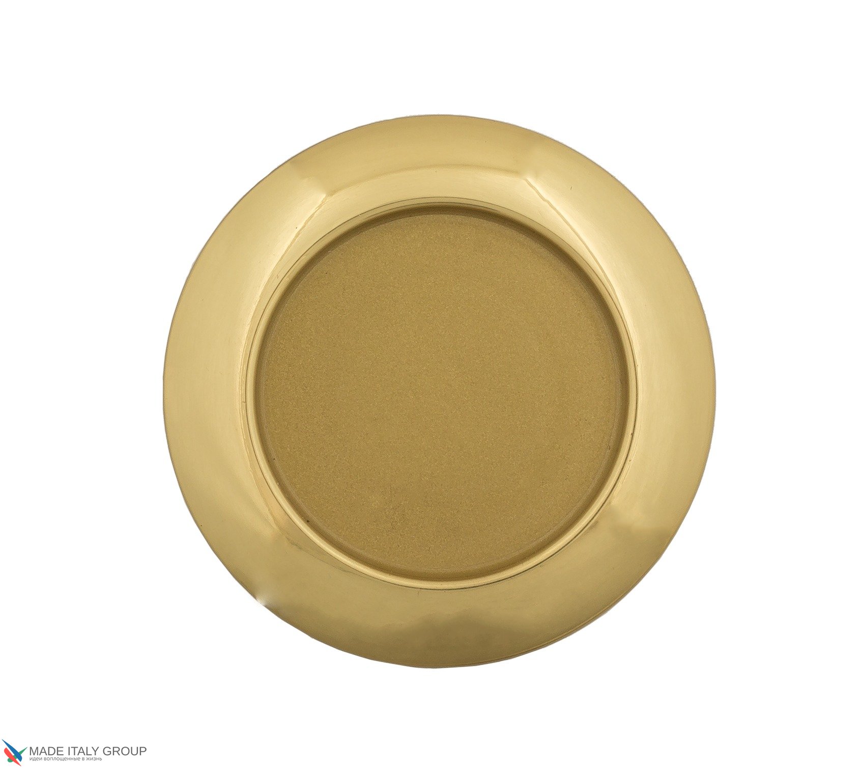 Дверная ручка для стеклянной раздвижной двери 6012 Ø60 полированная латунь