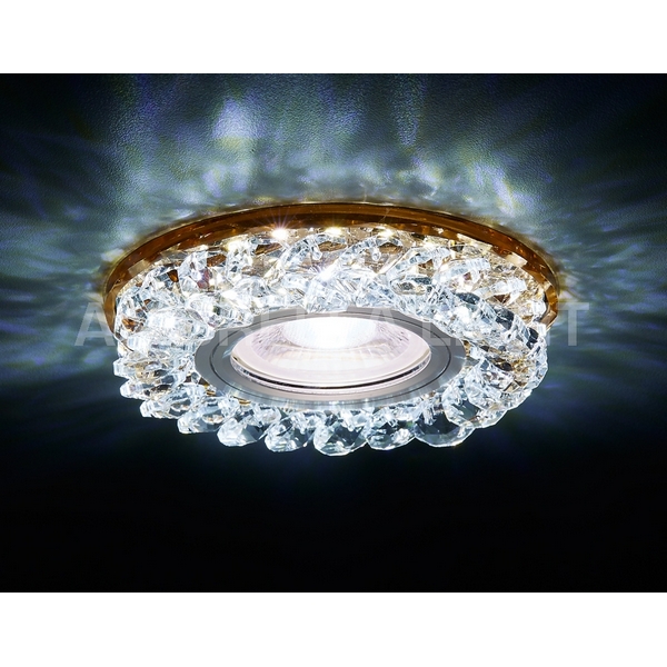Светильник точечный Ambrella Декоративные Кристалл Led+mr16 S257 BR