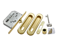 Ручки купе для раздвижных дверей Morelli MHS150 L SG матовое золото