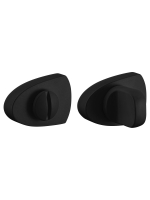 Завертка сантехническая Morelli Luxury LUX-WC-UN NERO, цвет - черный