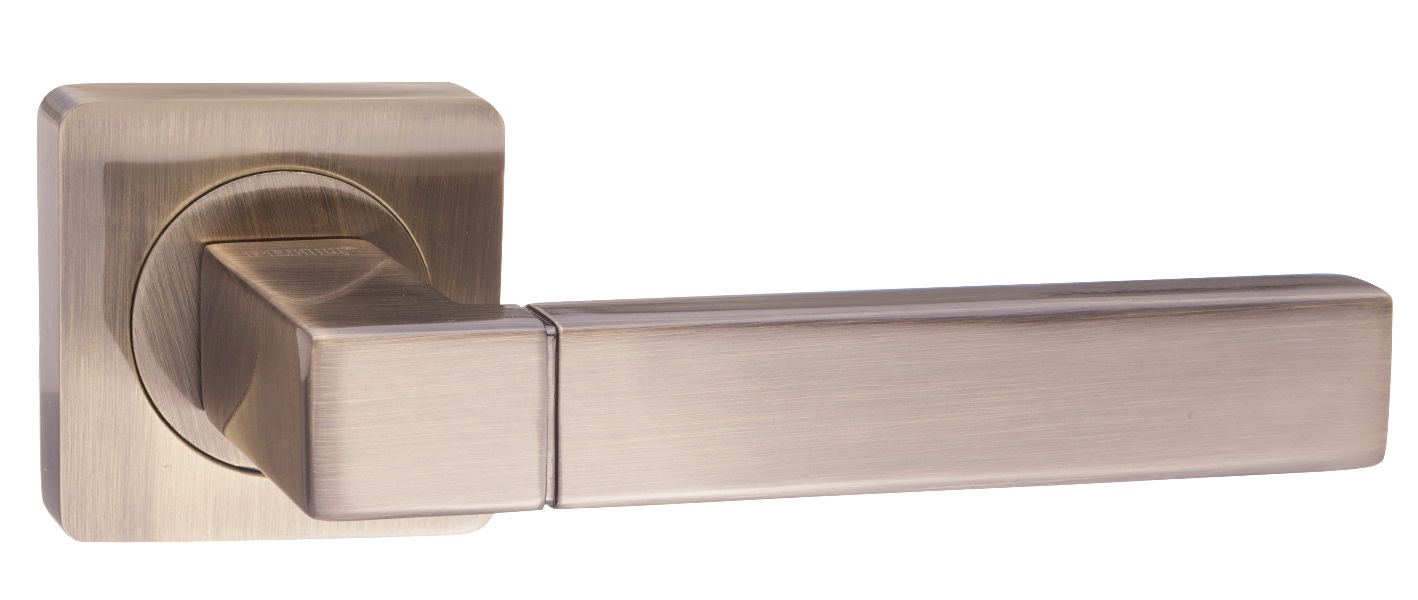 Ручка дверная RENZ INDH 51-02 AB "Милан", бронза античная КВ