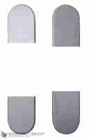 Колпачки для петель К7000, COVER CS, (4 шт.) цвет МАТОВЫЙ ХРОМ