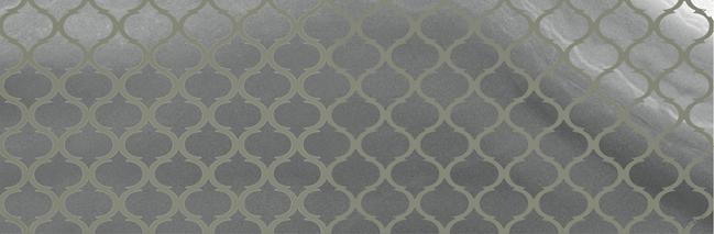Керамогранит Ceracasa Absolute Deco Platino Deep декор 25х73