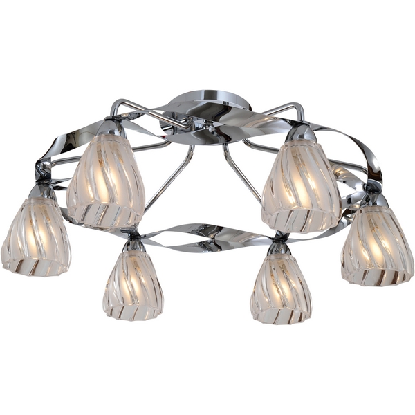 Люстра потолочная N-Light 405-06-13C chrome