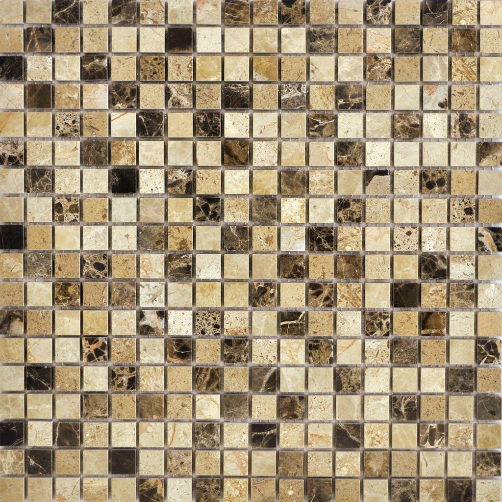 Мозаика Q-Stones из камня QS-010-15P/8 30,5х30,5