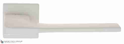 Дверная ручка Venezia Unique "SIMPLE" FSS матовый белый