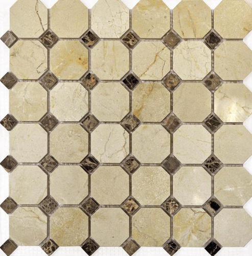 Мозаика Q-Stones из камня QS-092-48P/10 30,5х30,5