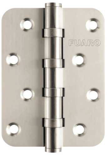 Комплект 4 шт. - Петля Fuaro (Фуаро) универсальная IN4400U-R10 SN (4BB-R10 100x75x2,5) мат. никель