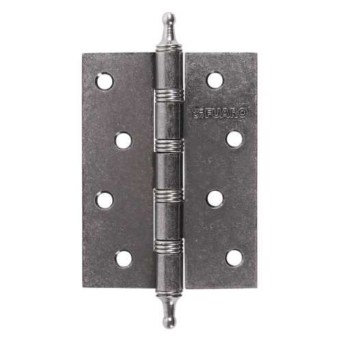 Комплект 2 шт. - Петля Fuaro (Фуаро) универсальная IN4400U/A OS (4BB/A 100x75x2,5) античное серебро