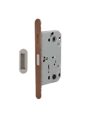 Магнитная Armadillo (Армадилло) защелка WC с ответной планкой GRAVITY.PRO G01.196.50.96 AC медь