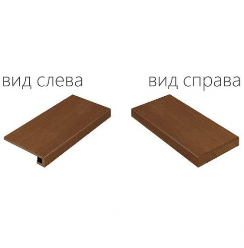 Керамогранит Italon Surface Кортен угл правая натур. рет. ступень 33х60