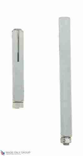 Квадрат для ручки 8мм длина 80 мм, с функцией антивандальная ручка