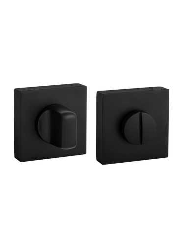 Ручка дверная Fuaro (Фуаро) межкомнатная K.DM51.Straight (Straight DM) BL-24 черный  Набор 1