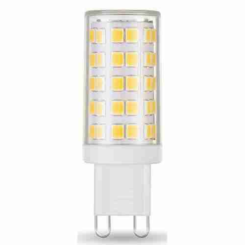 Лампа светодиодная Gauss G9 6,5W 4100К прозрачная 107309206