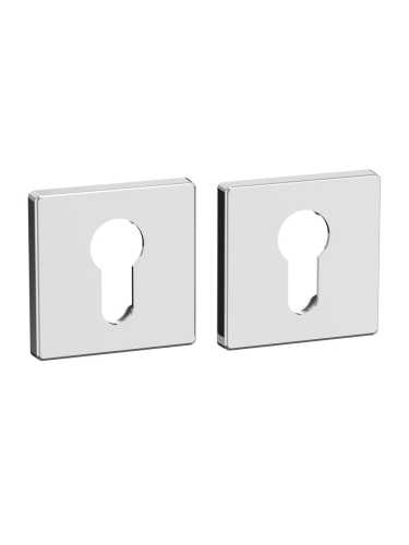 Накладка Punto (Пунто) под цилиндр ET.K.EST.Q52 CP-8 хром