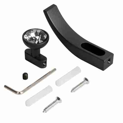 Крючок Ajax (Аякс) настенный MB-LM/K-004 BL черный